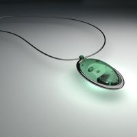 Alternate text for Elegant Gemstone Necklace (rental)
